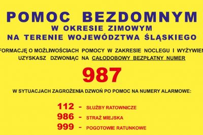 numery telefonów alarmowych dla bezdomnych